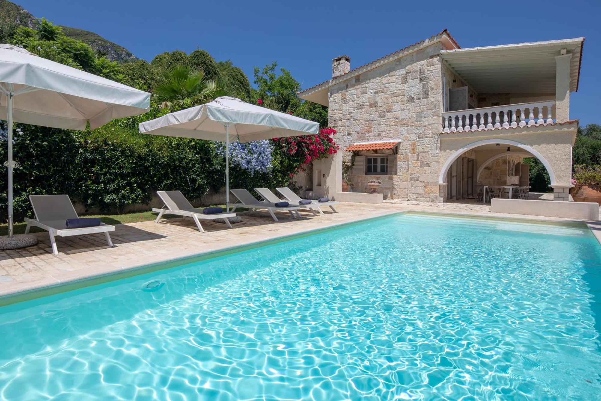 Ionian Garden Villas - Villa Pietra Benitses  Exterior foto